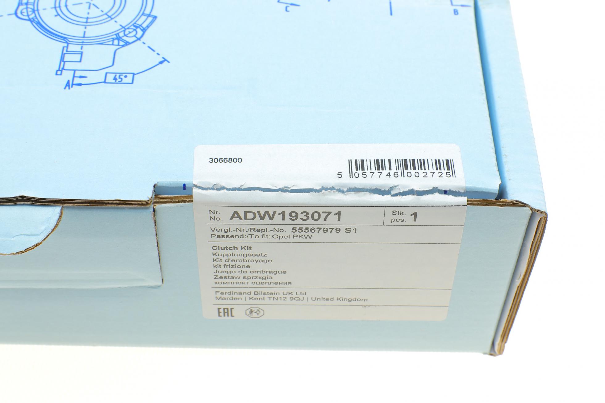 ADW193071 BLUE PRINT